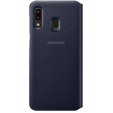 Samsung Galaxy A20 Wallet Cover - Black - Accessories